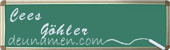 Cees Göhler Visitenkarte